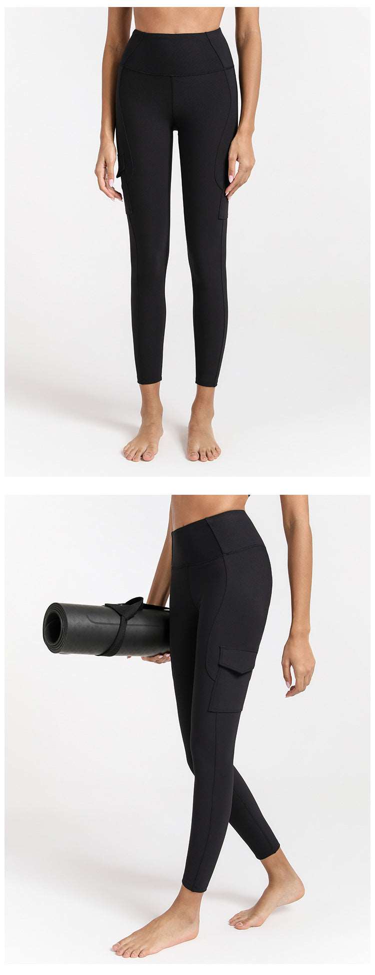 Leggings with Pockets for Women, High Waisted Tummy Control Workout Yoga Pants-nbharbor