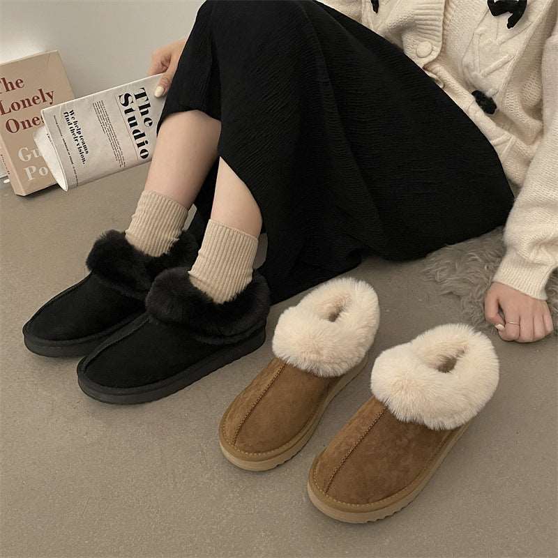Ladies Winter Fluffy Booties from Manufacturer-nbharbor