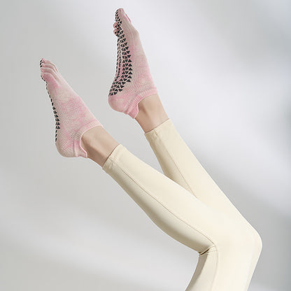 Women Five Toe Design Non Slip Plates Socks-nbharbor