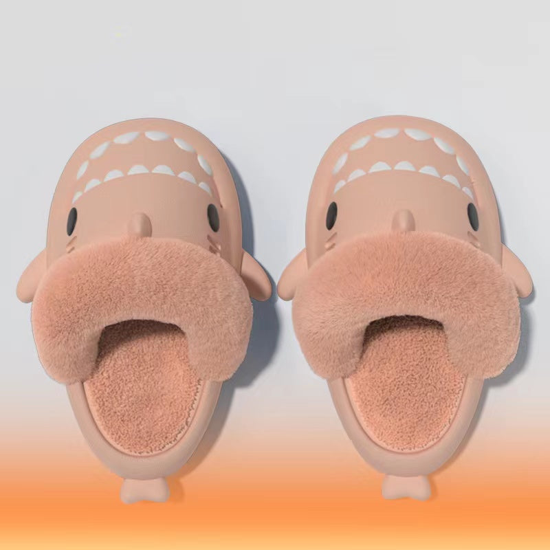 Stuffed Shark Slipper with removable insole