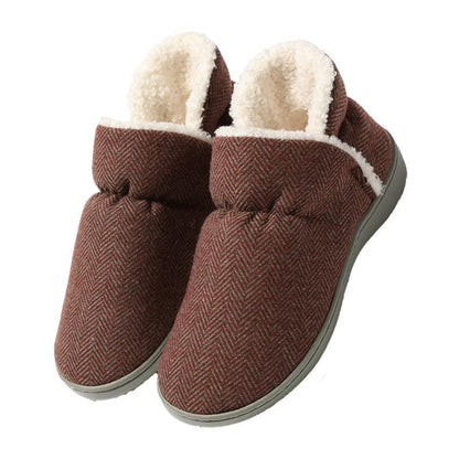 Women's Winter Warm Slippers Memory Foam Soft Flip-flop