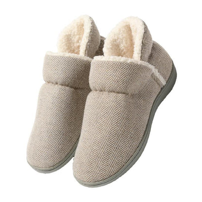 Women's Winter Warm Slippers Memory Foam Soft Flip-flop