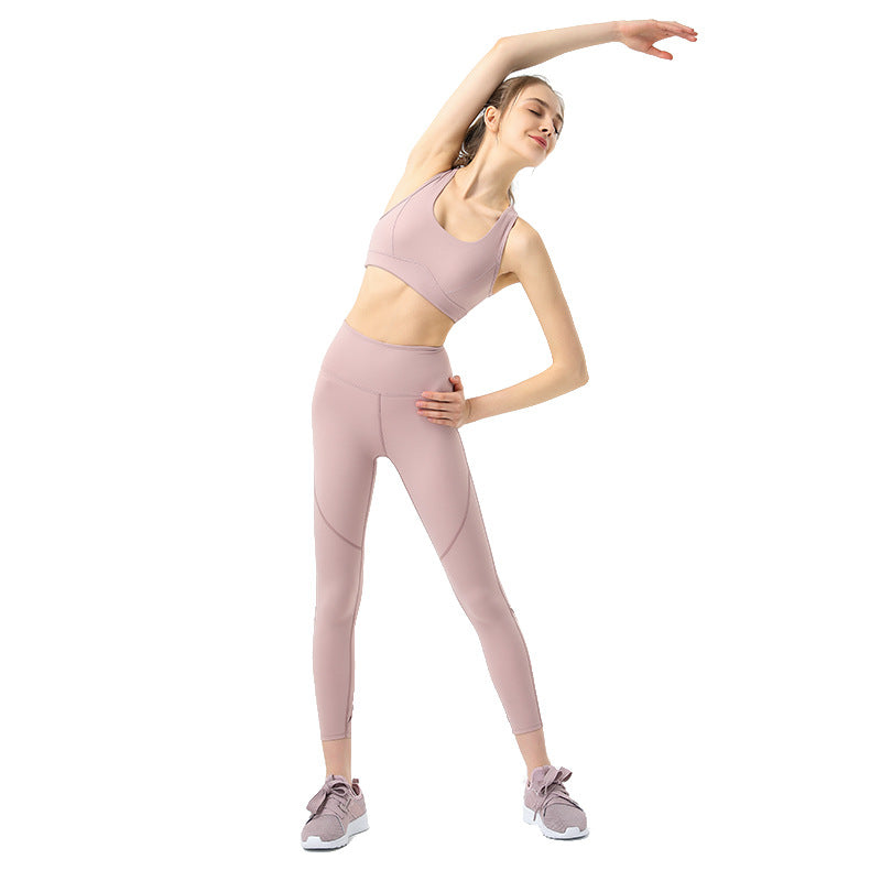 Seamless Leggings for Women Countour Yoga Pants High Waist Tummy Control Running Workout Tights-nbharbor