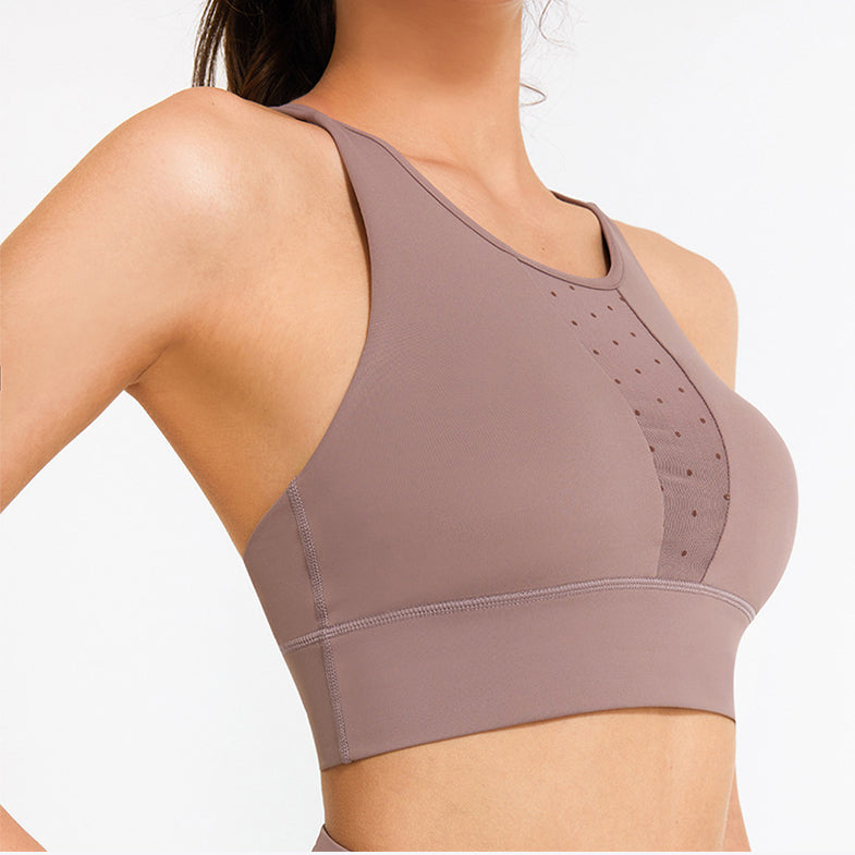 Women's Seamless Comfortable Yoga sport Bra with Removable Pads-nbharbor