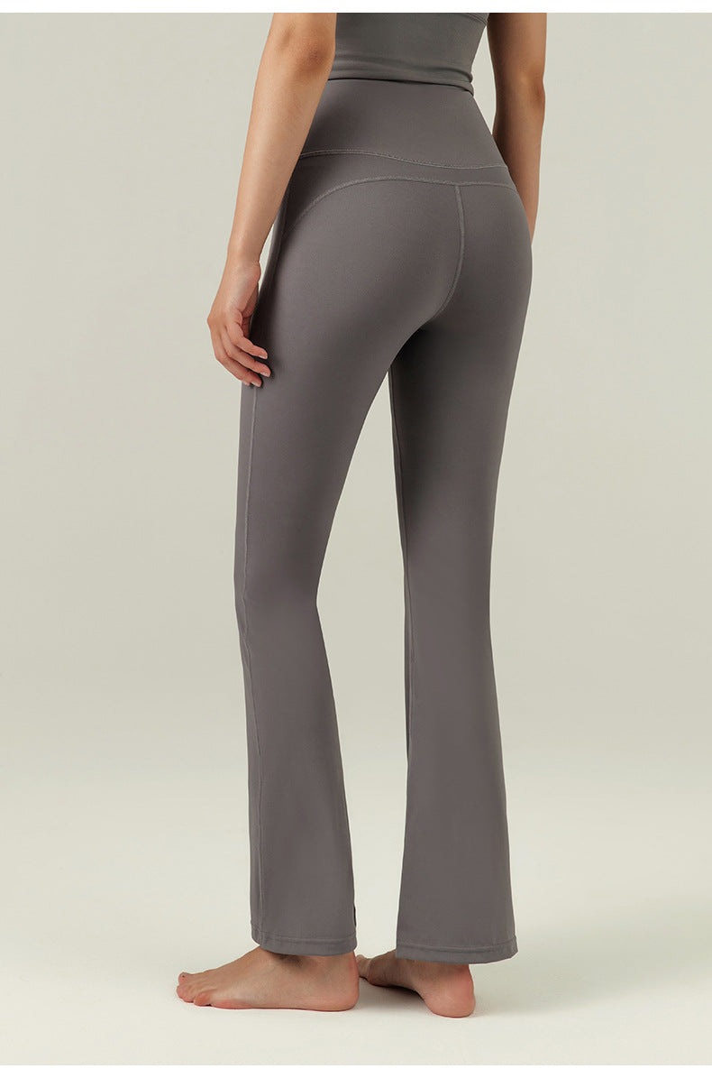 Yoga Pants for Women Tummy Control Workout Bootleg Pants High Waist 4 Way Stretch Pants-nbharbor
